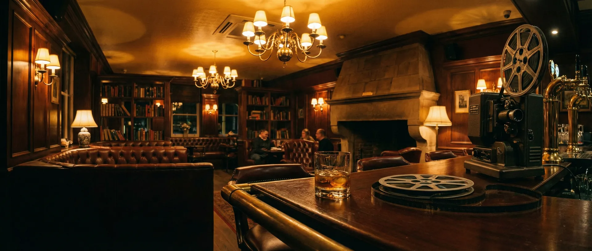 精品大师 - 英式酒馆风格的电影鉴赏空间